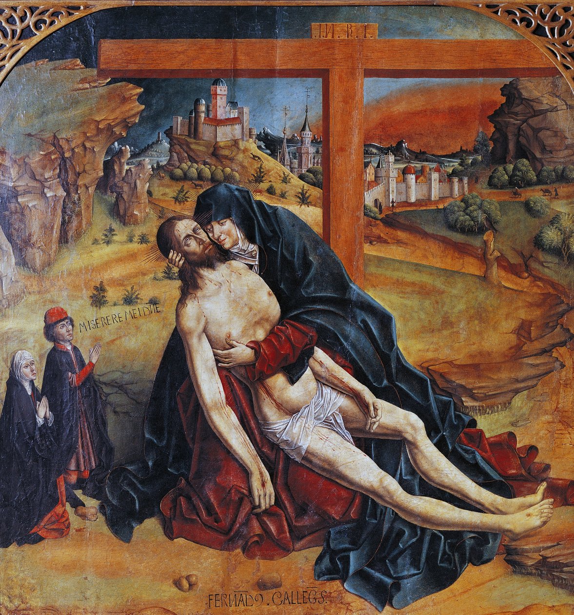 A Pieta alkotó: Fernando Gallego
