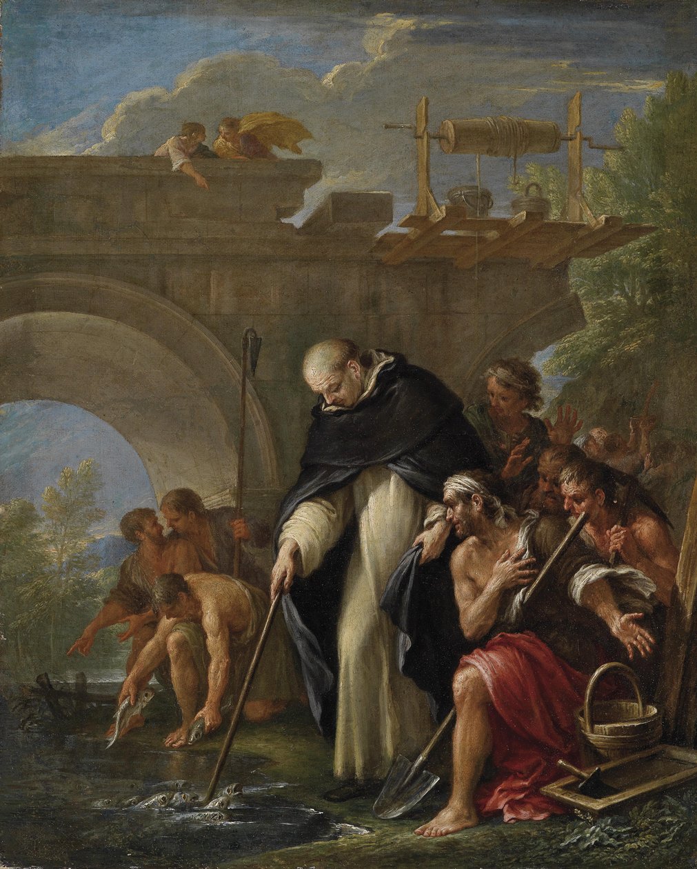 Saint Vincent Ferrer ünneplésének csodája alkotó: Filippo Lauri