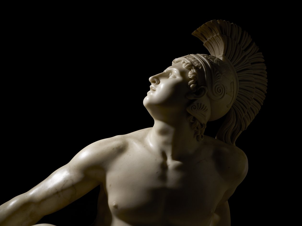 A sebesült Achilles alkotó: Filippo Albacini