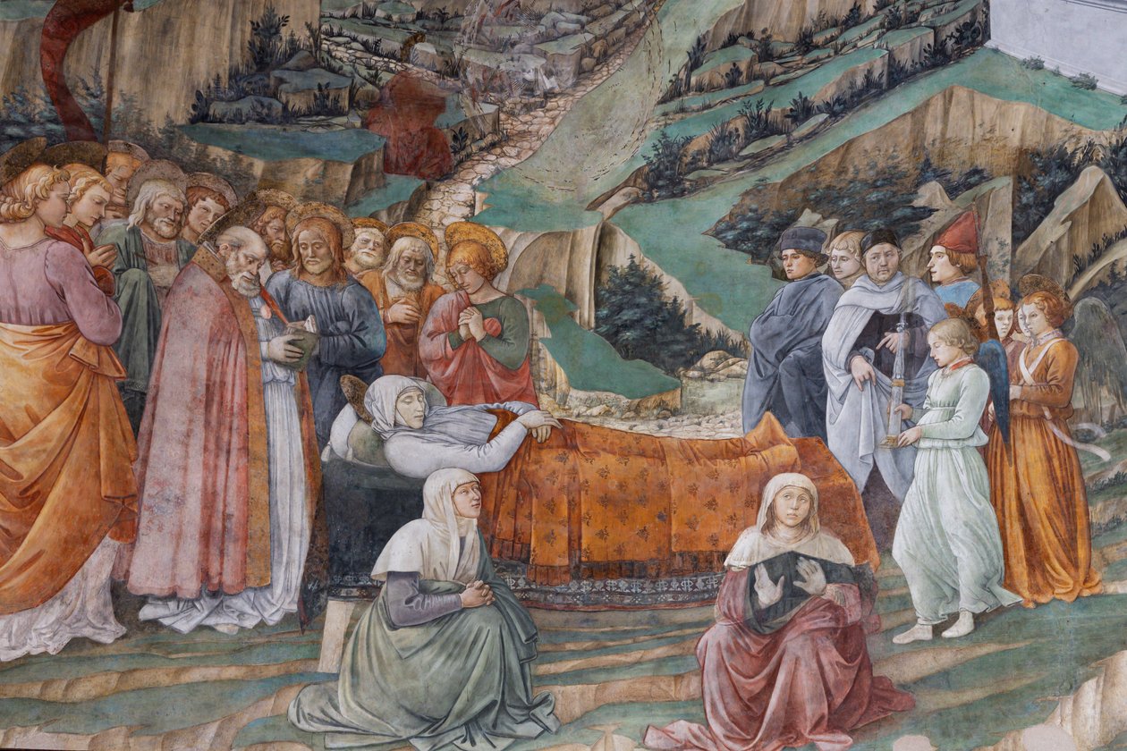 Mária átvonulása alkotó: Filippo Lippi