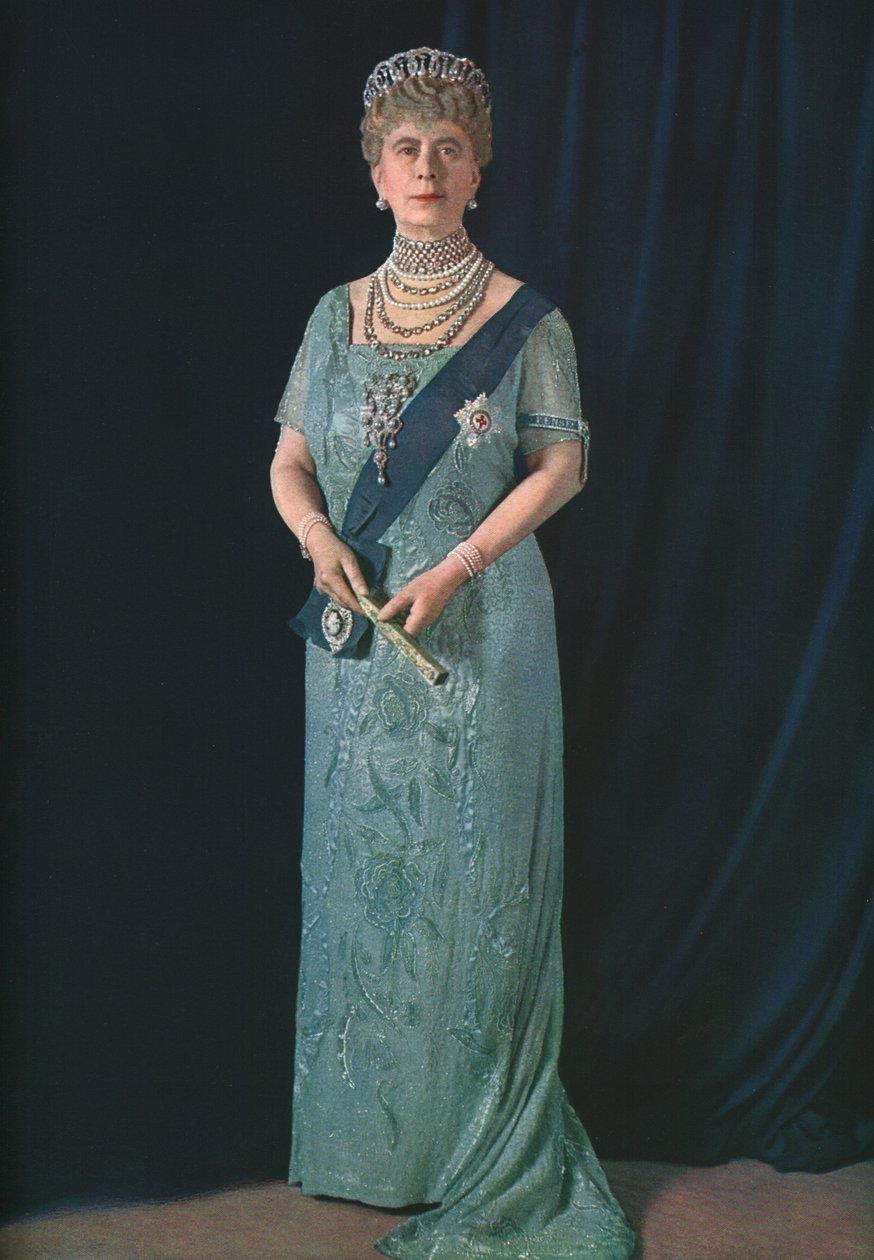 Mária királynő, 1935. alkotó: Finlay Colour Ltd