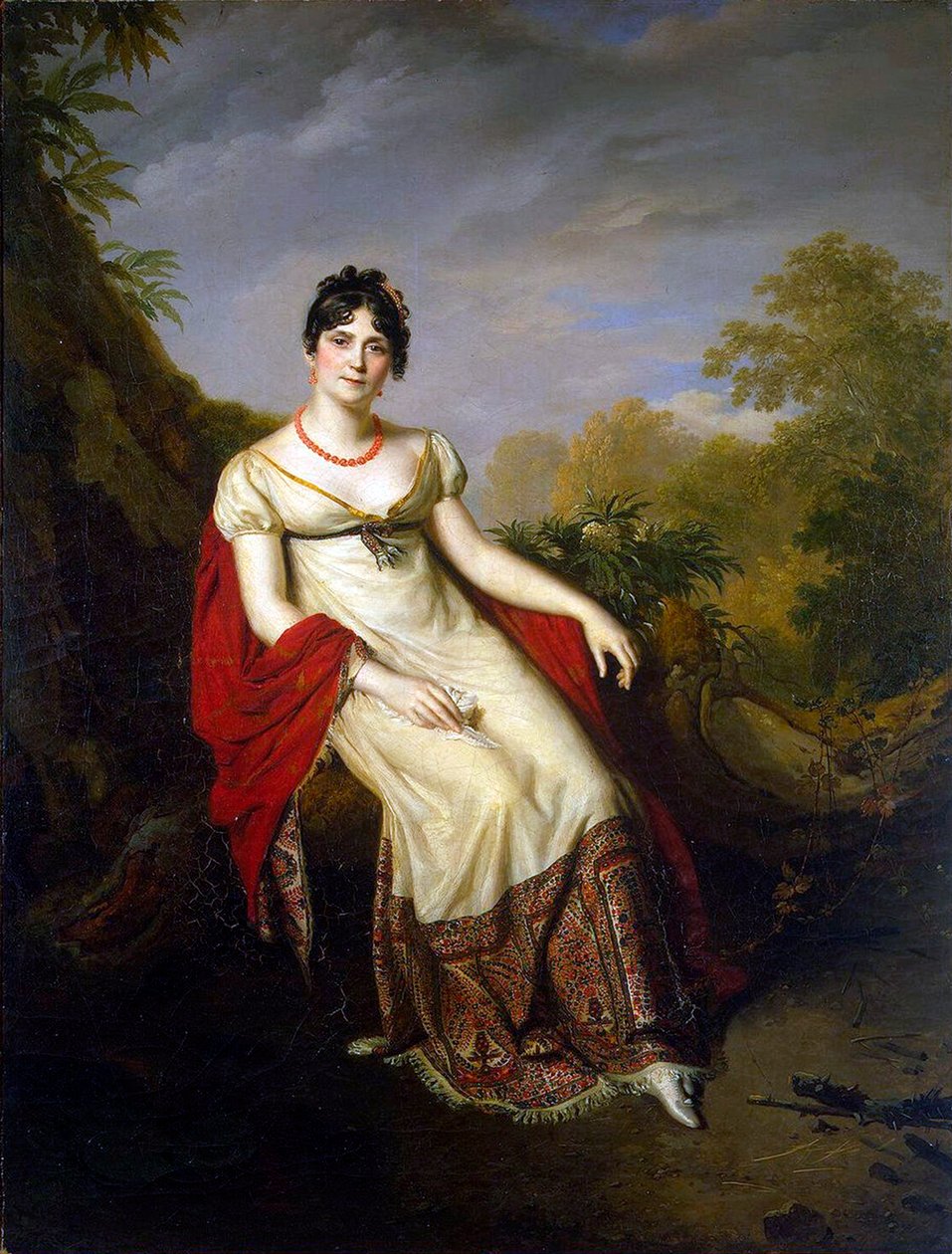 Josephine de Beauharnais portréja, 1812. alkotó: Firmin Massot