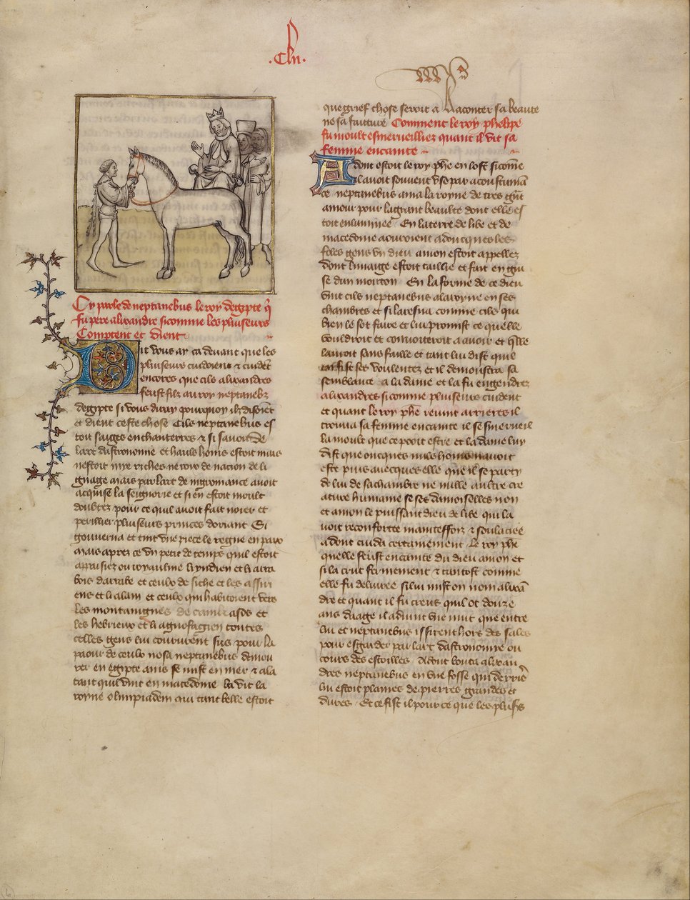 Nagy Sándor alkotó: First Master of the Bible historiale of Jean de Berry