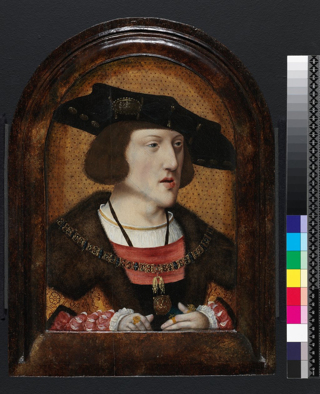V. Károly császár (1500-58) 1515 körül alkotó: Flemish School
