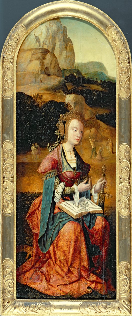 Alexandriai Szent Katalin, 16. század eleje alkotó: Flemish School