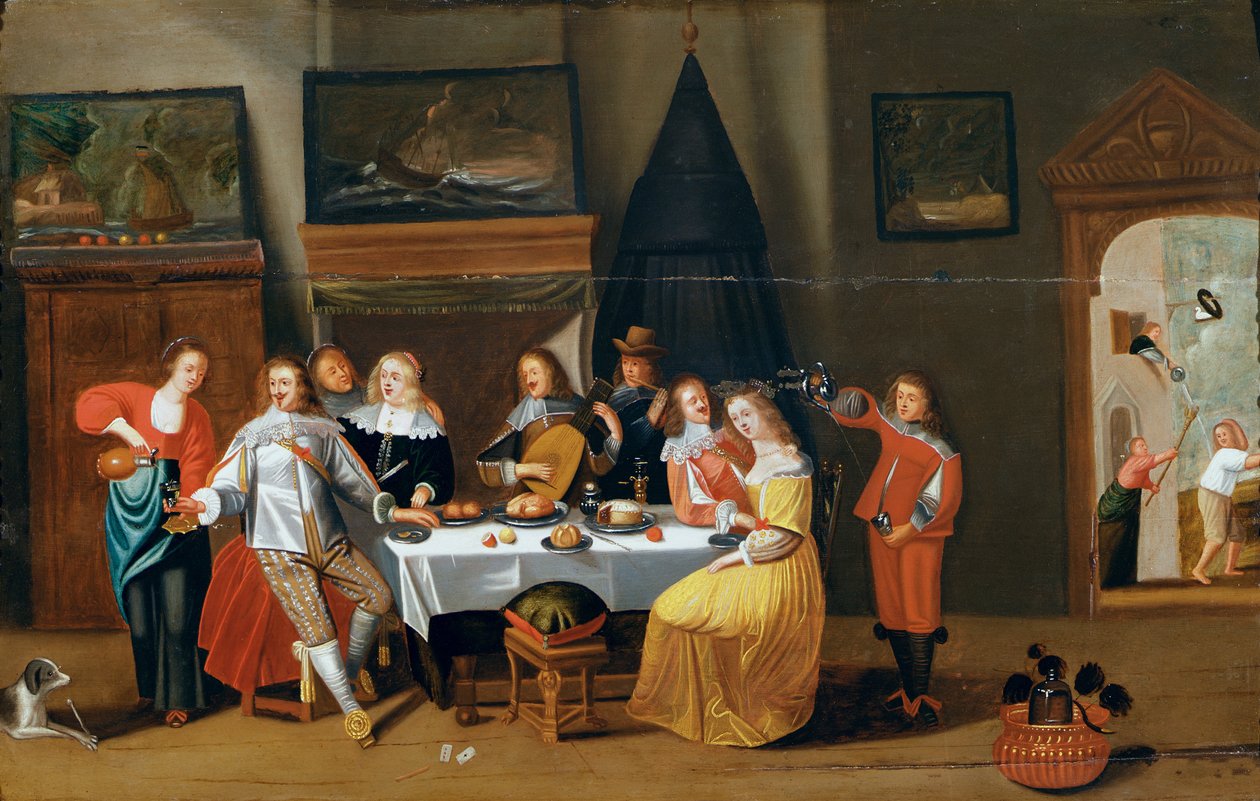 A lakoma alkotó: Flemish School