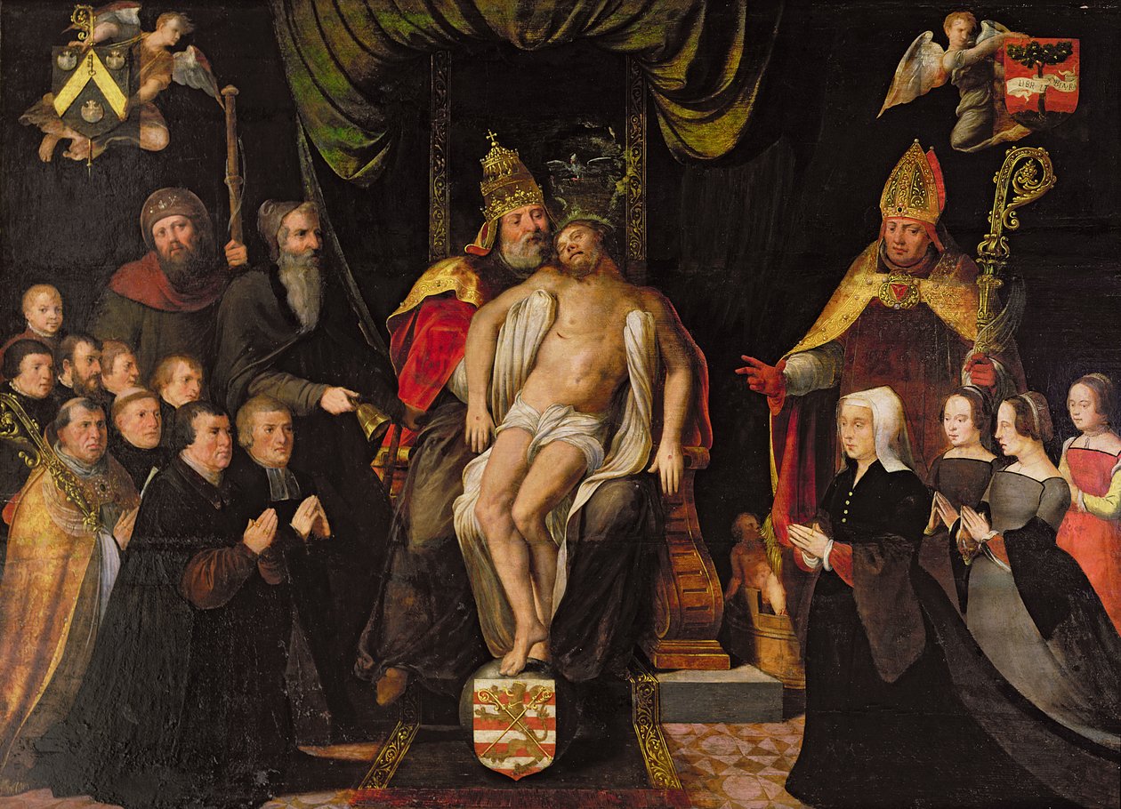 A Szentháromság alkotó: Flemish School