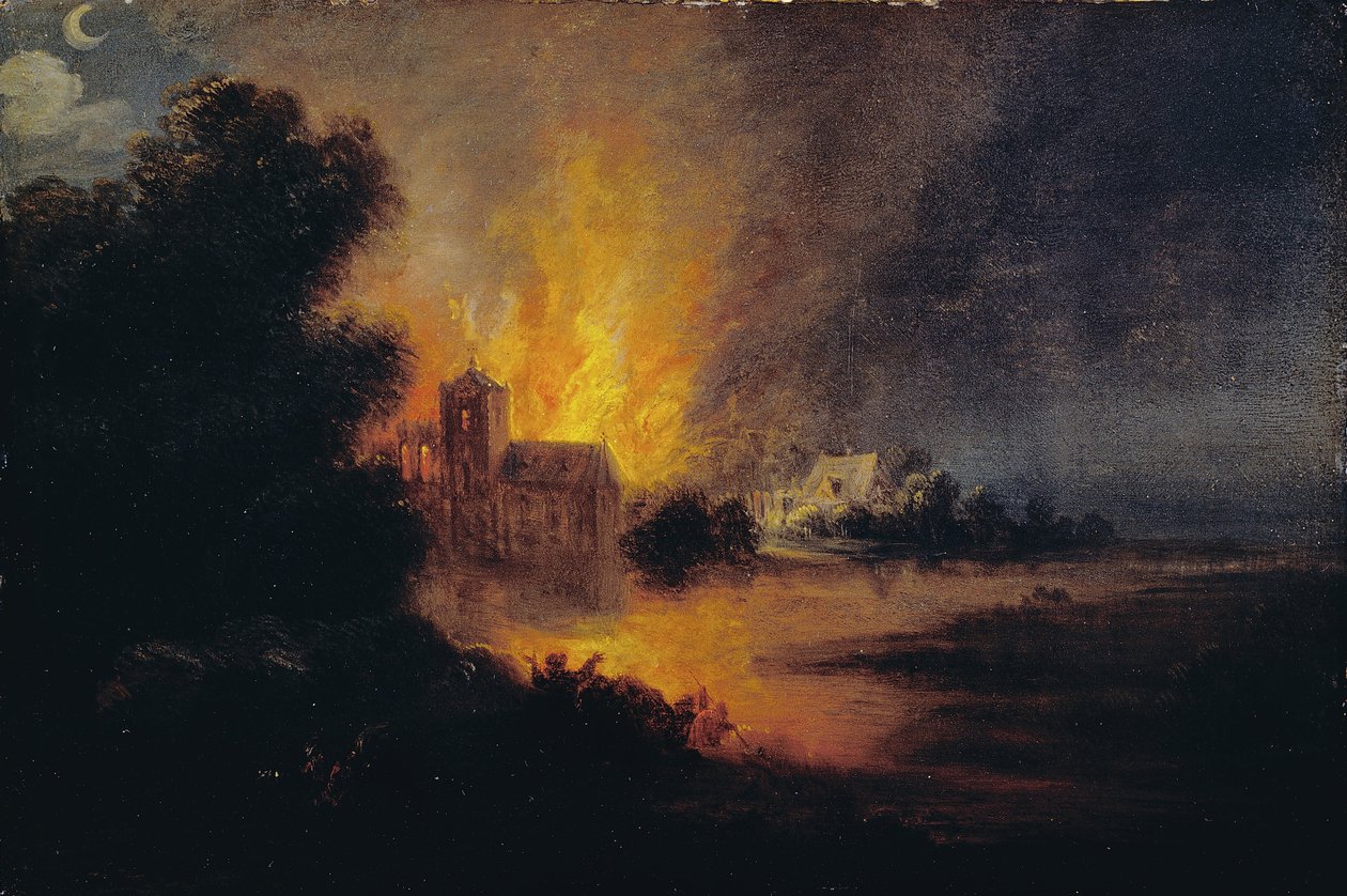 Lángoló falu alkotó: Flemish or Dutch