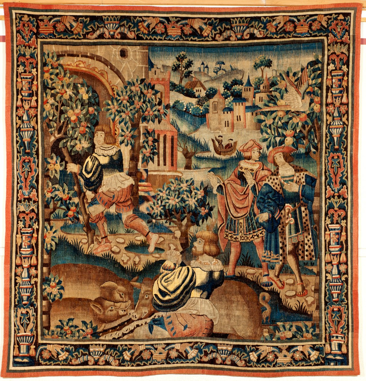 Flamand kárpit. 16. század. alkotó: Flemish School