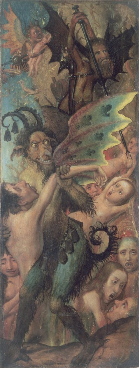 Pillantás a pokolból (panel) alkotó: Flemish School