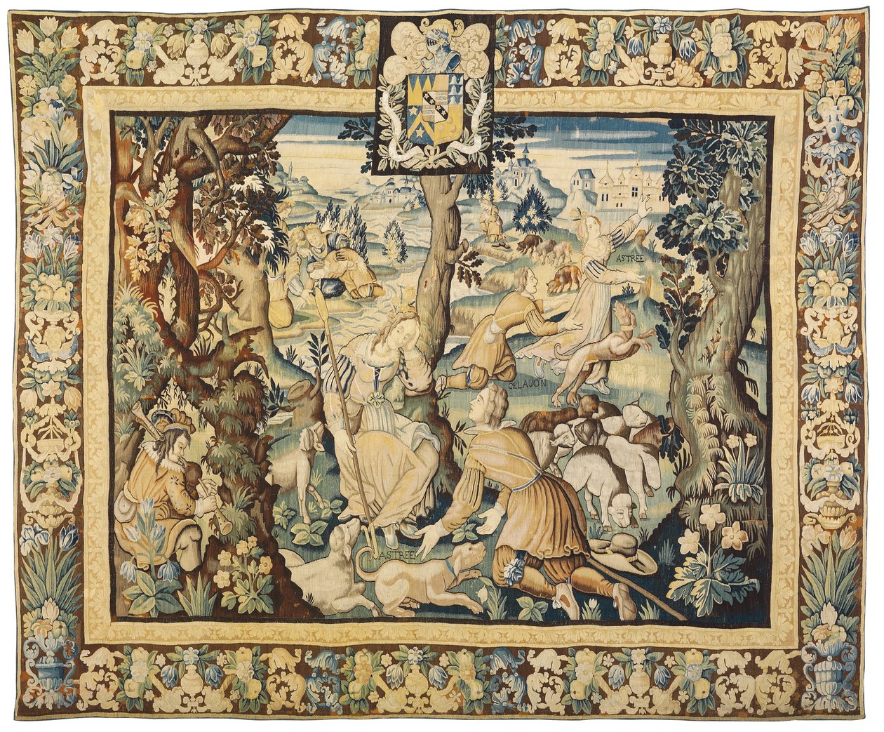 Mitológiai kárpit, 1600-50 alkotó: Flemish School