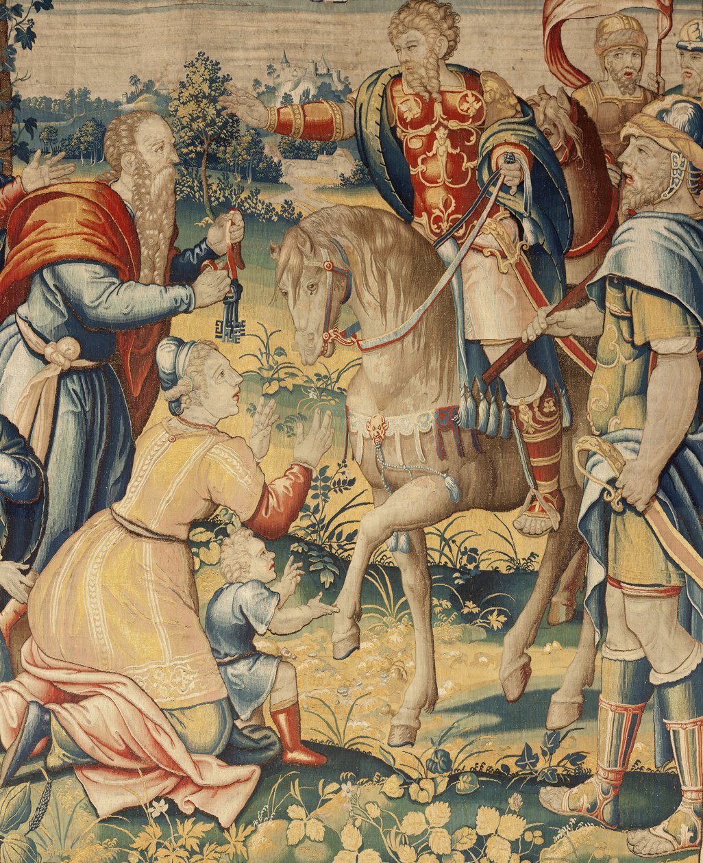 Hannibál története, 1570 körül (szőttes) alkotó: Flemish School