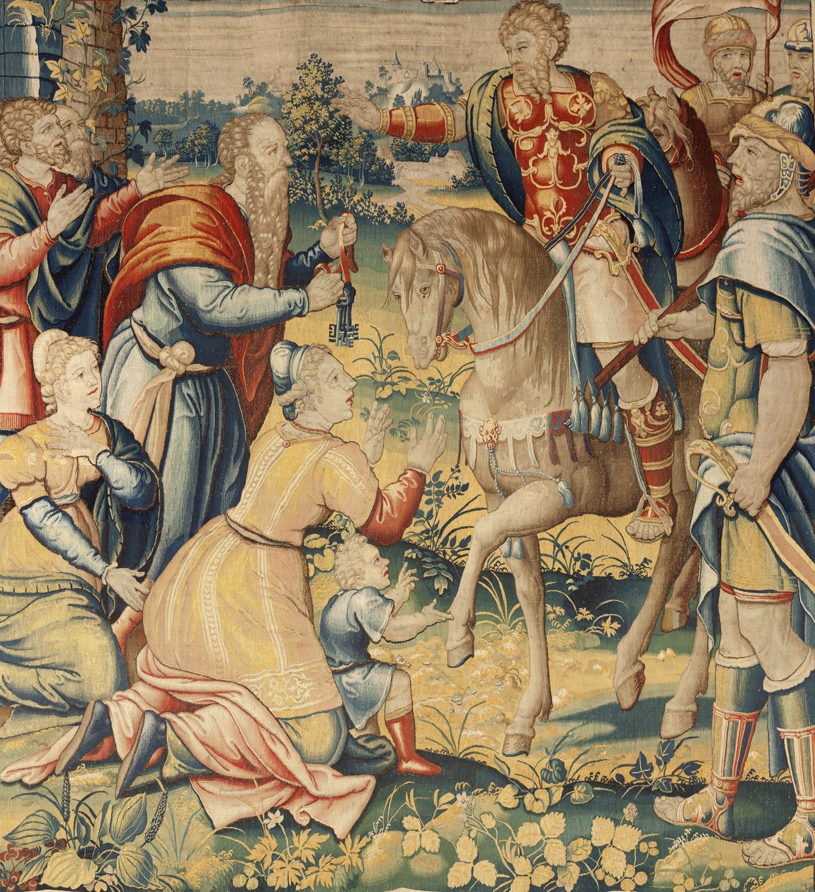 Hannibál története, 1570 körül (szőttes) alkotó: Flemish School