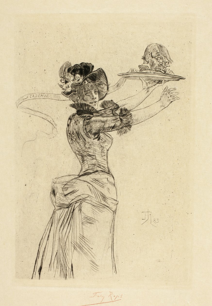 Modernség alkotó: Félicien Rops