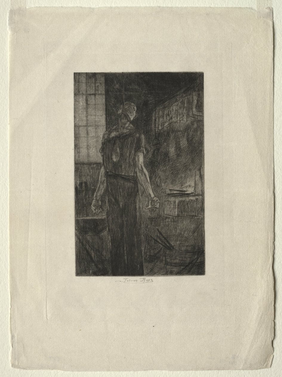 Levallois-Perret akasztása alkotó: Félicien Rops