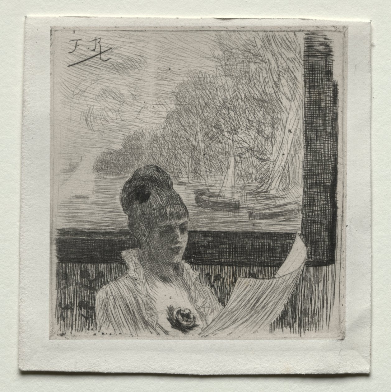 Fiatal nő alkotó: Félicien Rops