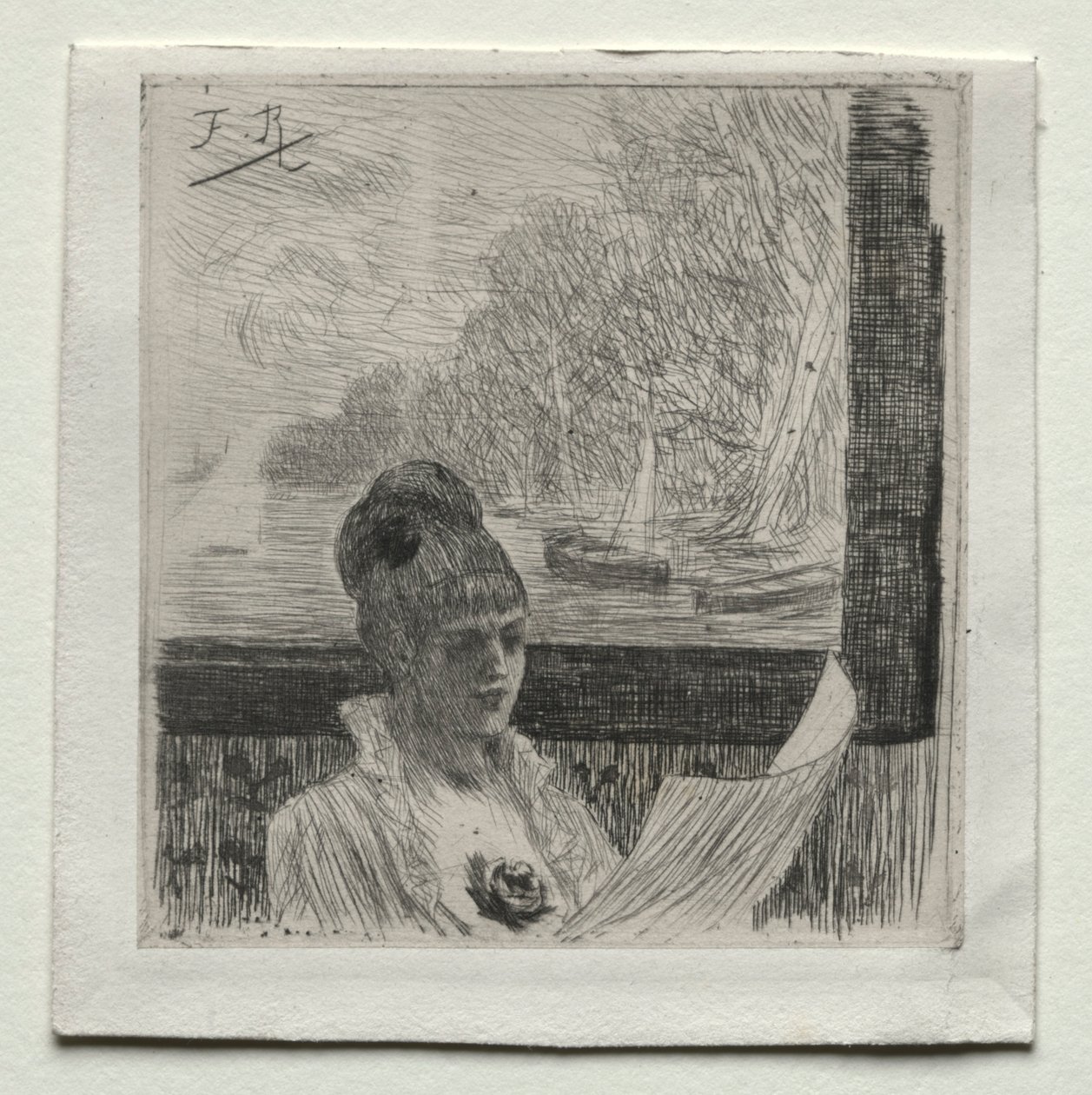 Fiatal nő. alkotó: Félicien Rops