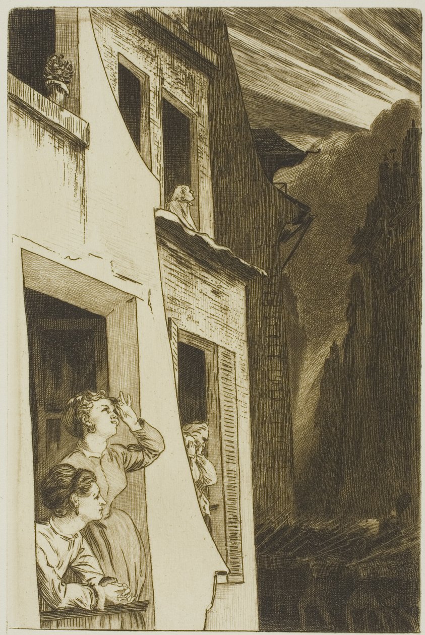 A napfogyatkozás alkotó: Félix Henri Bracquemond