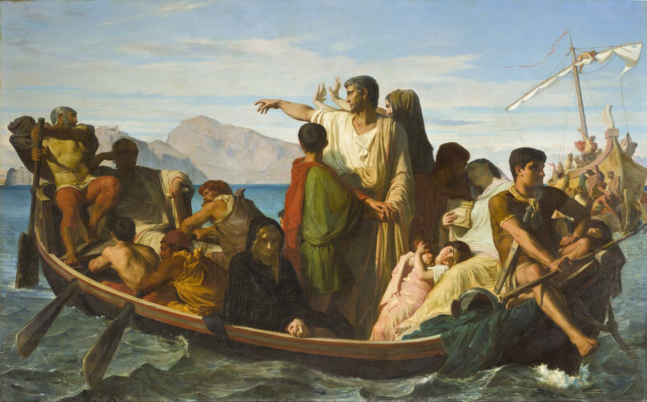 Tiberius száműzöttjei alkotó: Félix Joseph Barrias