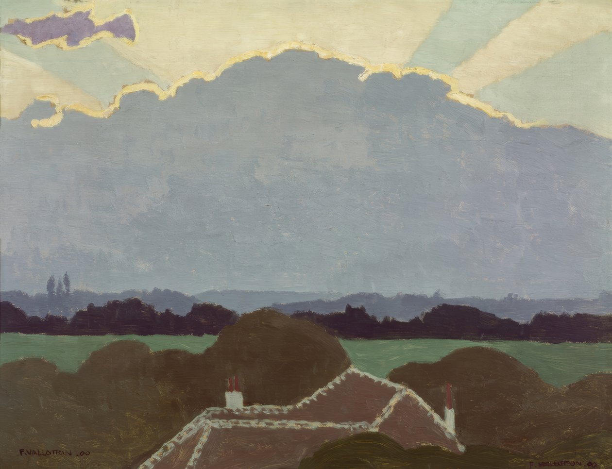A nagy felhő alkotó: Félix Vallotton