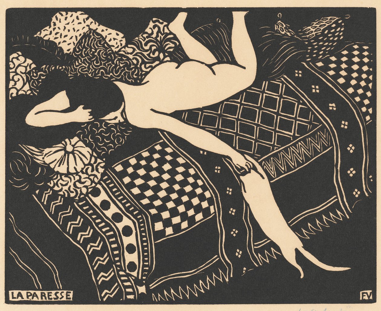 Lustaság, 1896. alkotó: Félix Vallotton
