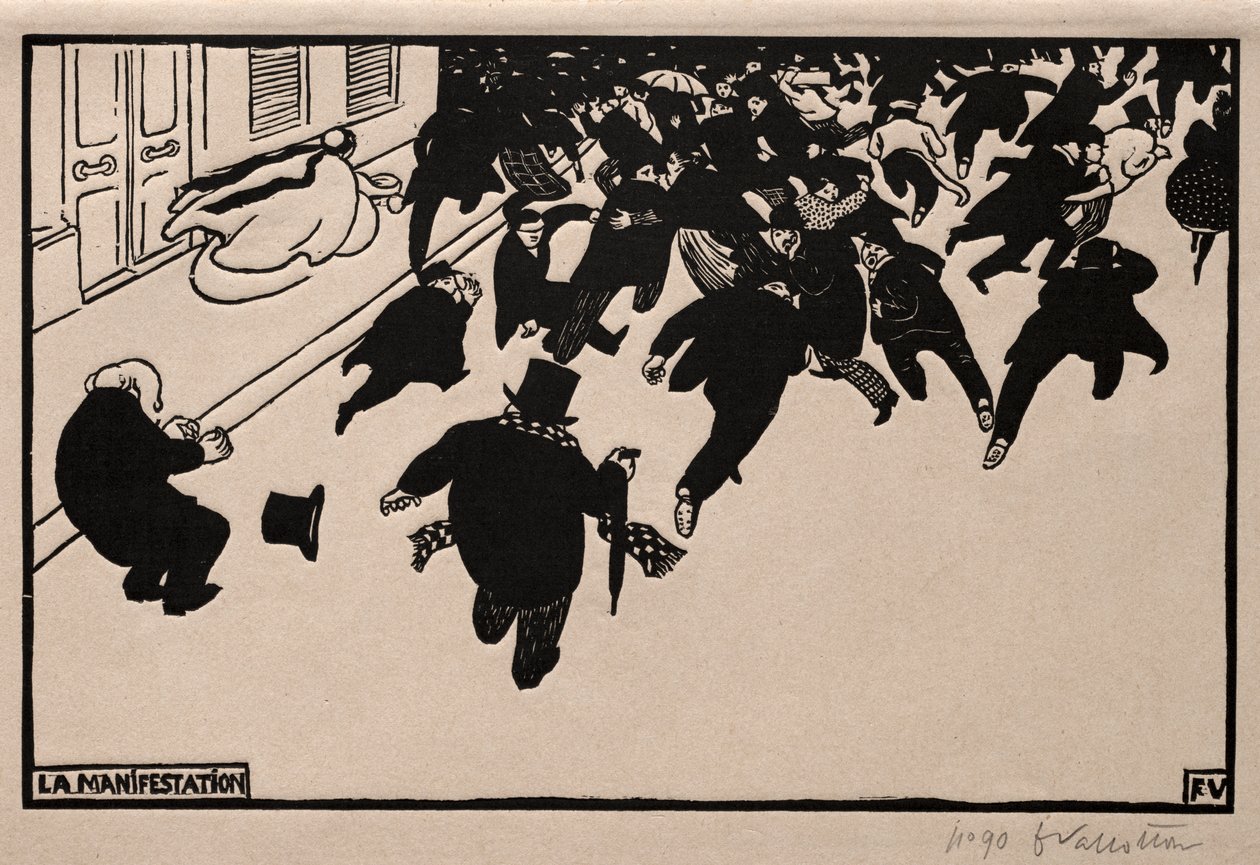 A tiltakozás alkotó: Félix Vallotton