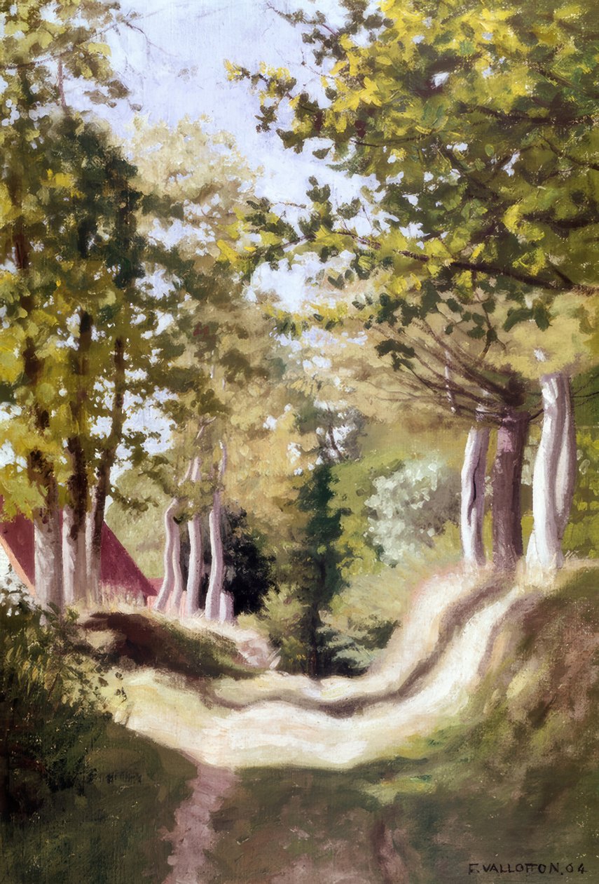 Undergrowth alkotó: Félix Vallotton