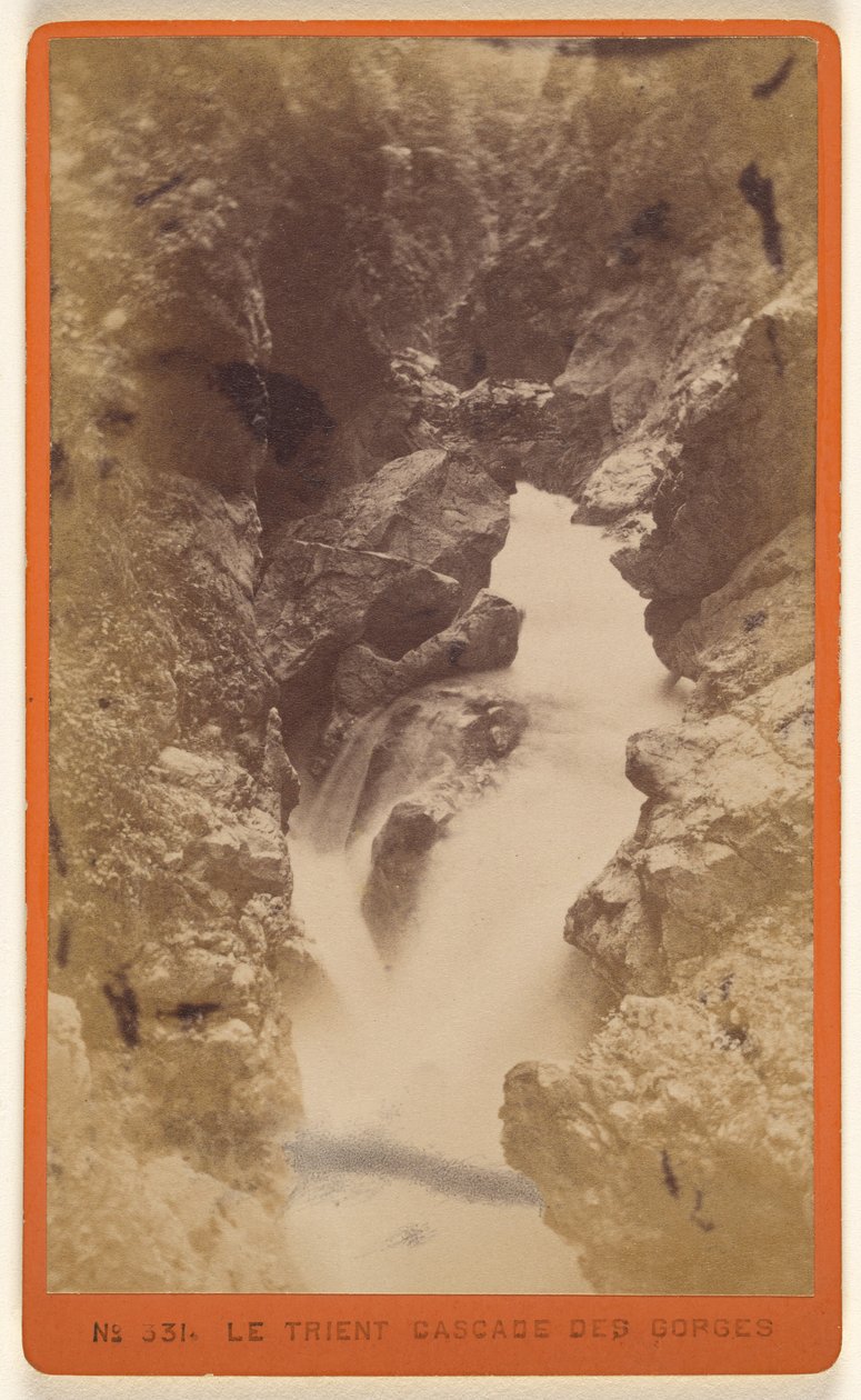 A Trient des Gorges. alkotó: Florentin Charnaux