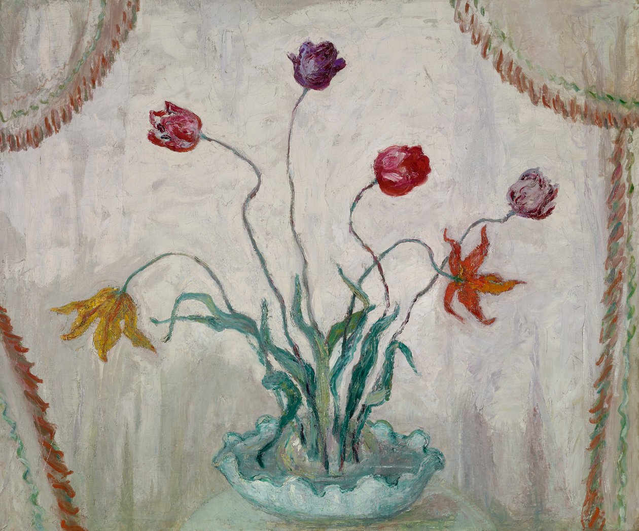 Tulipán tál alkotó: Florine Stettheimer