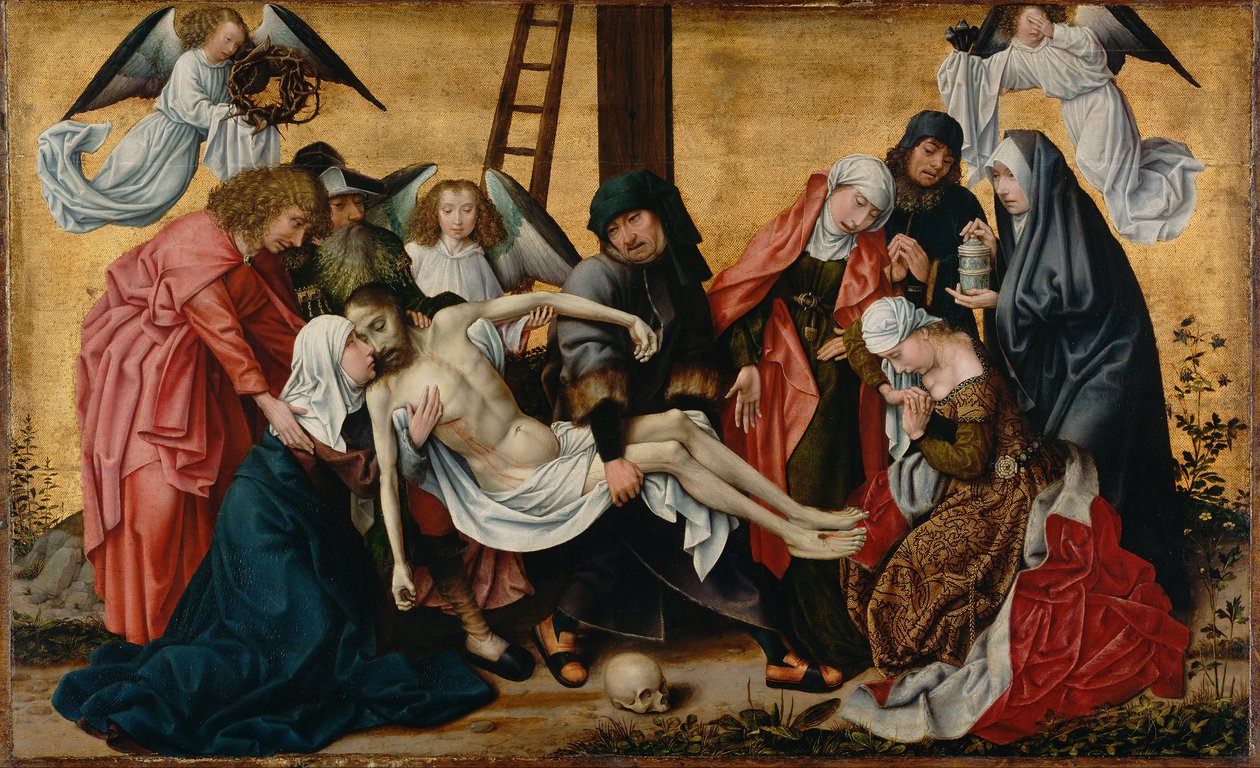A letétbe helyezés alkotó: Follower of Rogier van der Weyden