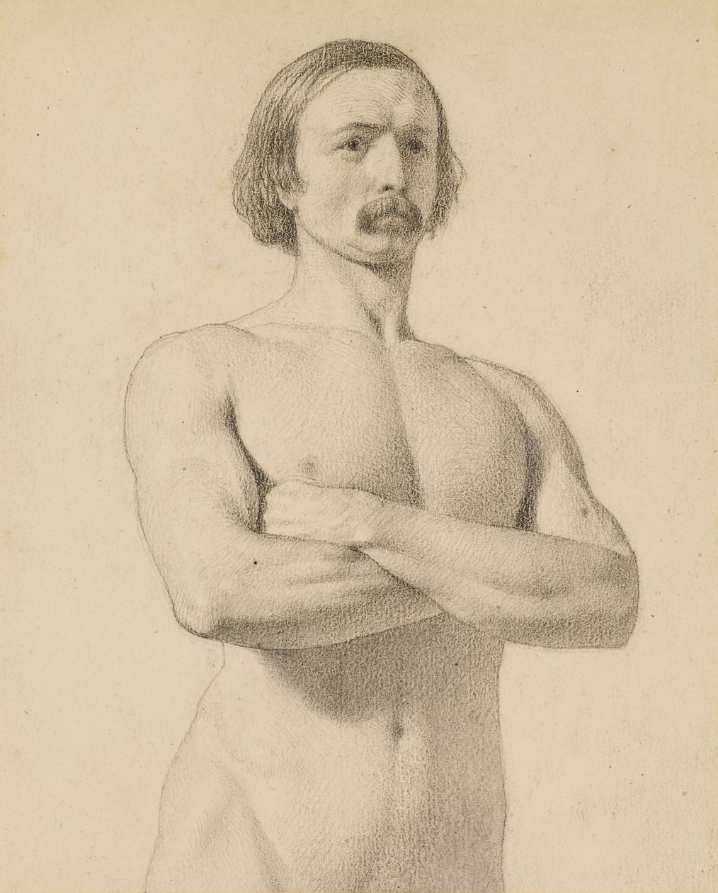 Férfi akt alkotó: Ford Madox Brown
