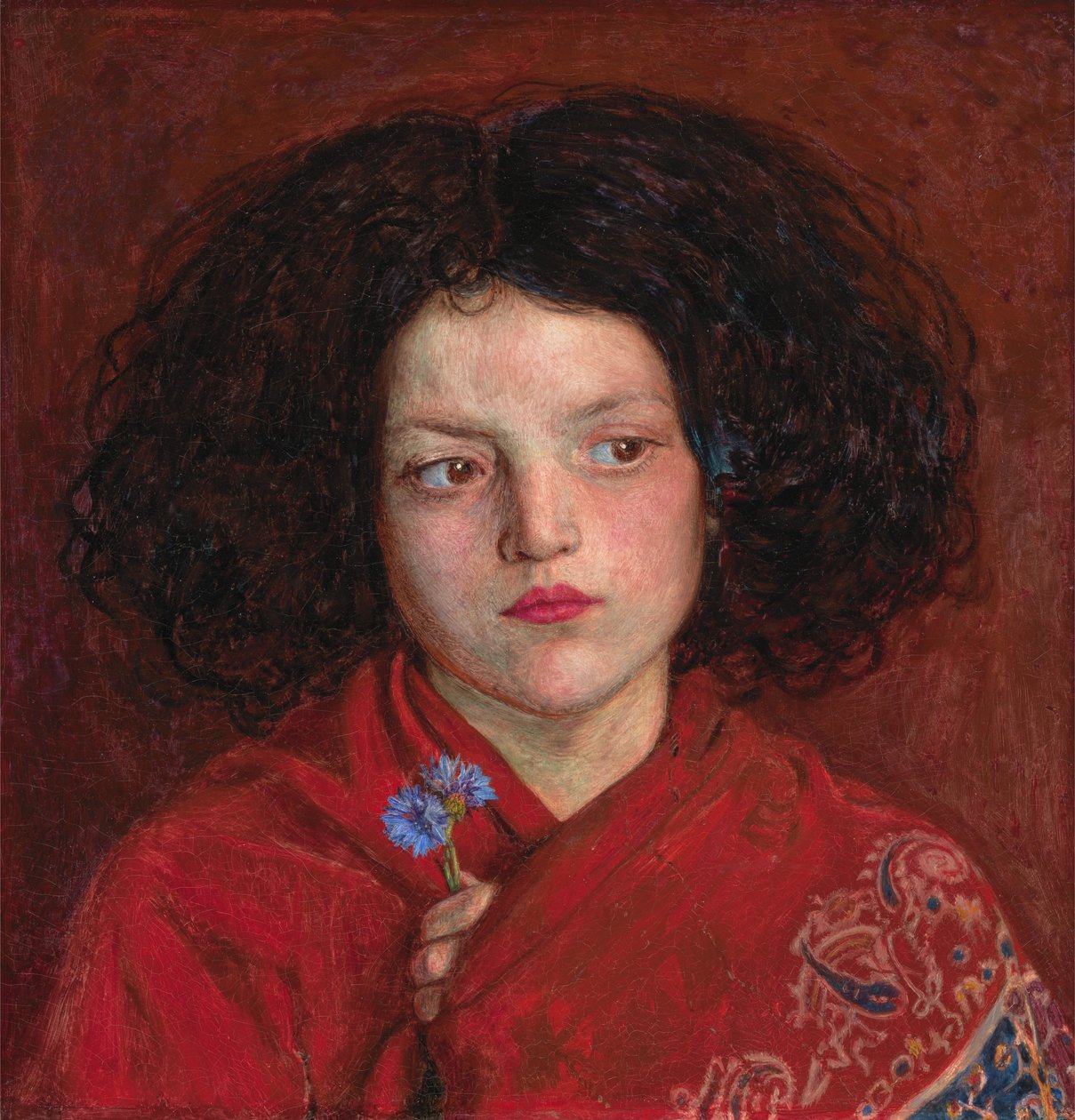 Az ír lány alkotó: Ford Madox Brown
