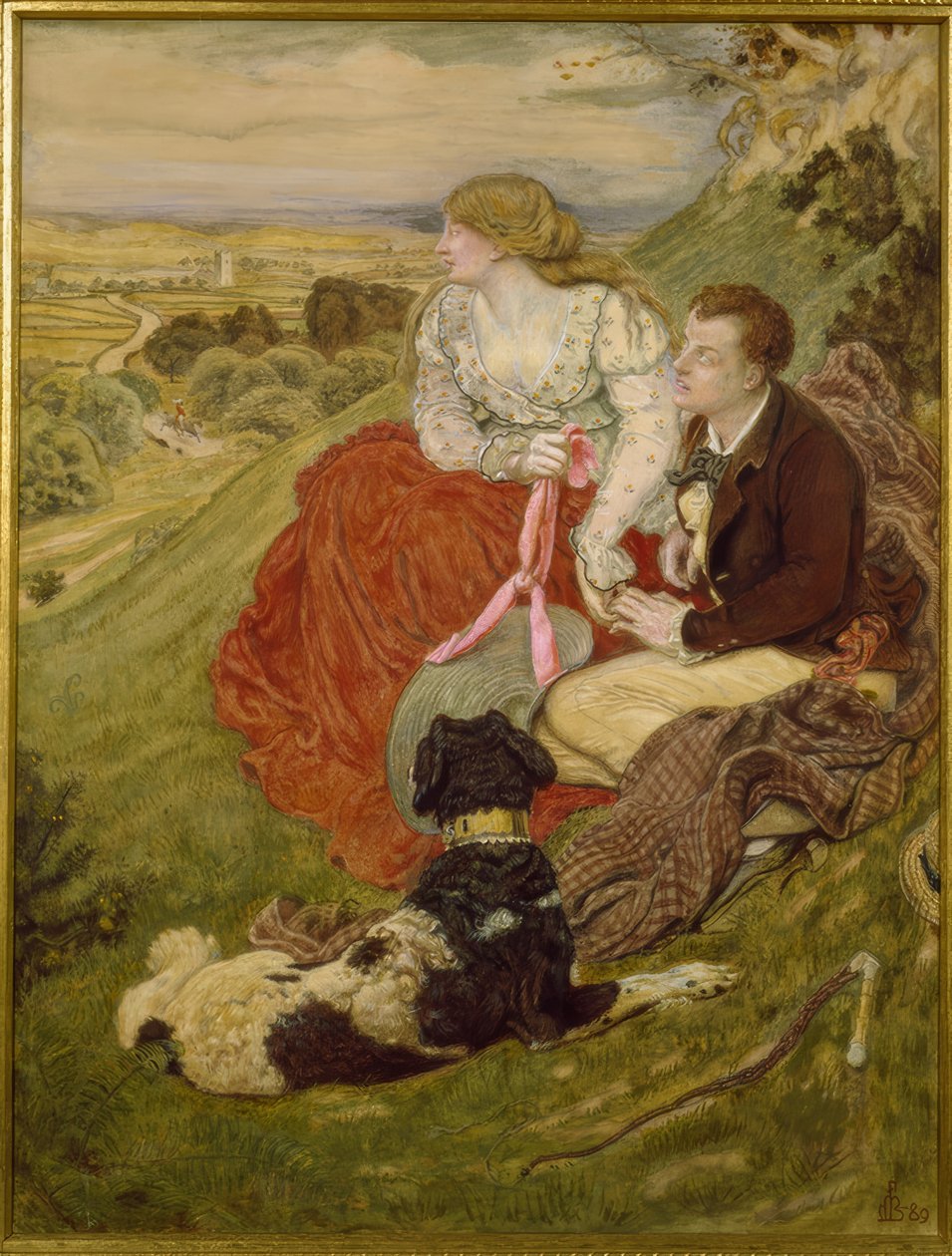 Byron álma alkotó: Ford Madox Brown