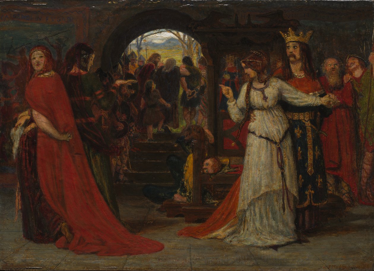 Lear király, c. 1860. alkotó: Ford Madox Brown