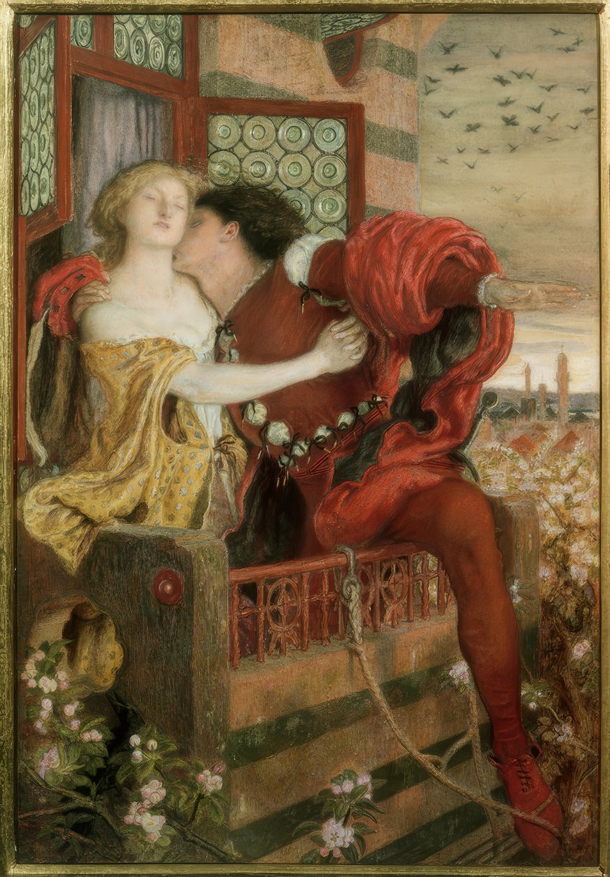 Rómeó és Júlia alkotó: Ford Madox Brown
