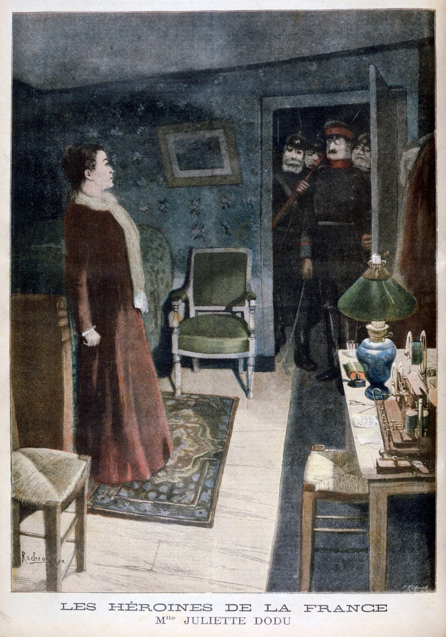 Juliette Dodu, francia heroin, 1896. alkotó: Fortuné Méaulle