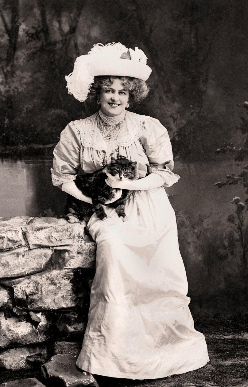 Marie Studholme 1875-1930, angol színésznő, 1900-as évek. alkotó: Foulsham and Banfield