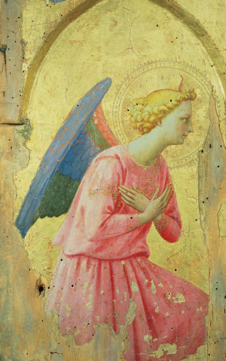 Angyalimádat, 1430-40 körül (tempera a panelen) alkotó: Fra Angelico