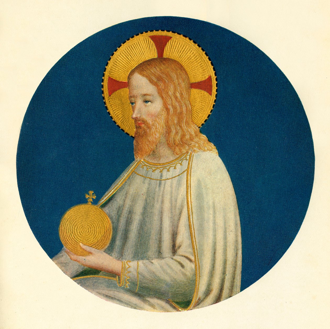 Krisztus alakja, 15. század, 1909 alkotó: Fra Angelico