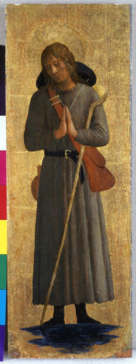 Egy szent, 1435-40 körül (tempera nyárfán) alkotó: Fra Angelico