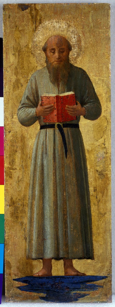 A Saint, 1435-40 (tempera nyárfán) alkotó: Fra Angelico