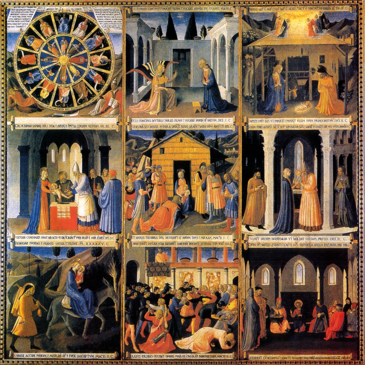 Ezüst szekrény alkotó: Fra Angelico