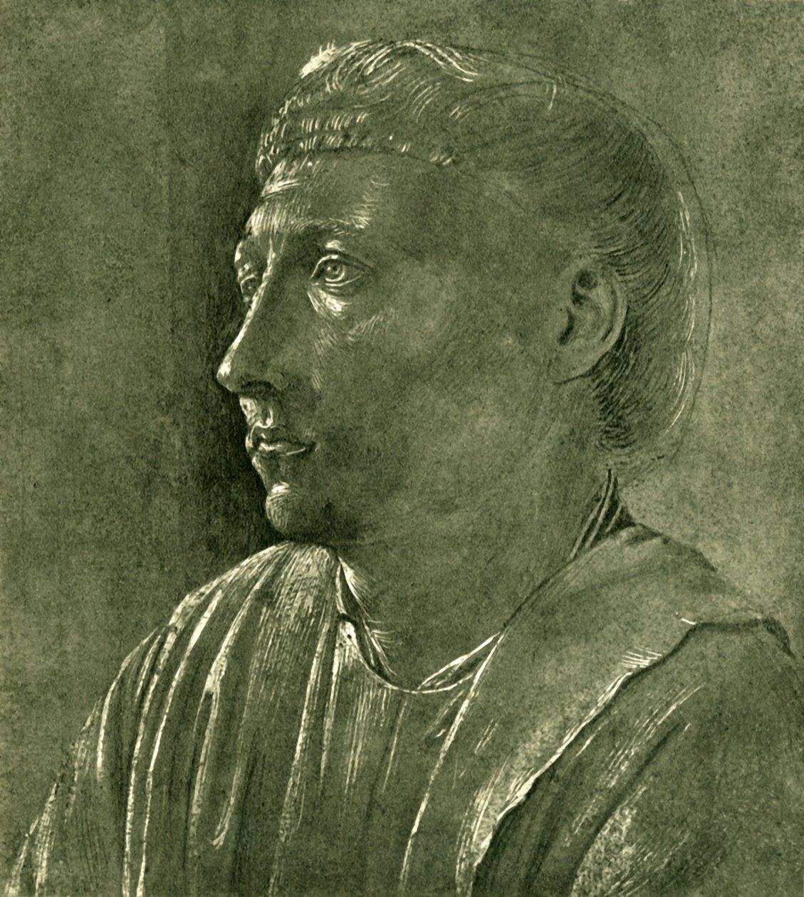 Egy pap mellszobra, c1450, 1943. alkotó: Fra Angelico