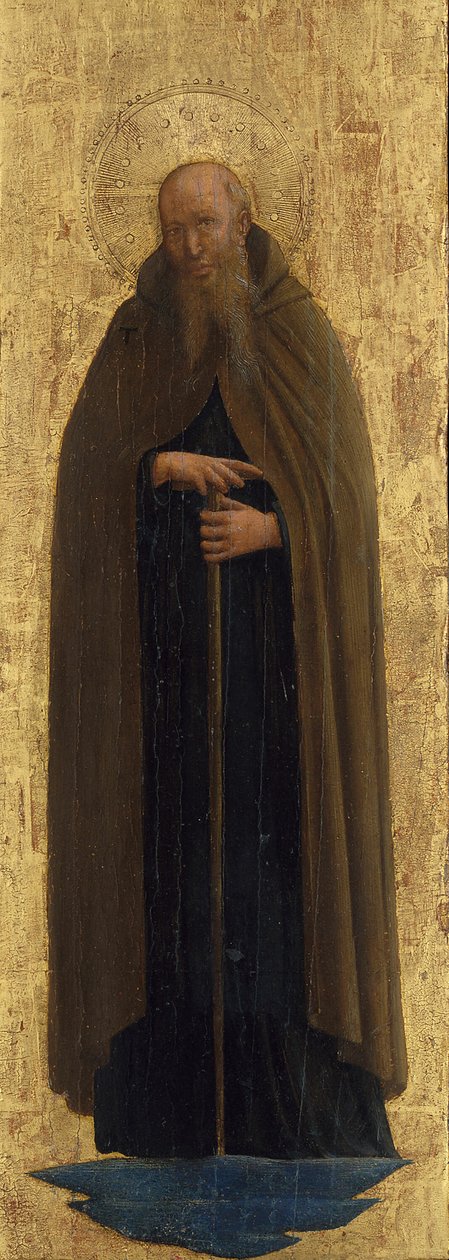 Szent Antal apát alkotó: Fra Angelico