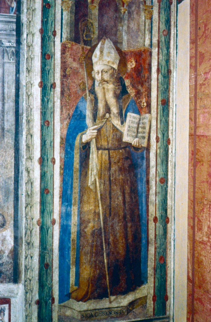 Aranyszájú Szent János, 15. század közepe alkotó: Fra Angelico