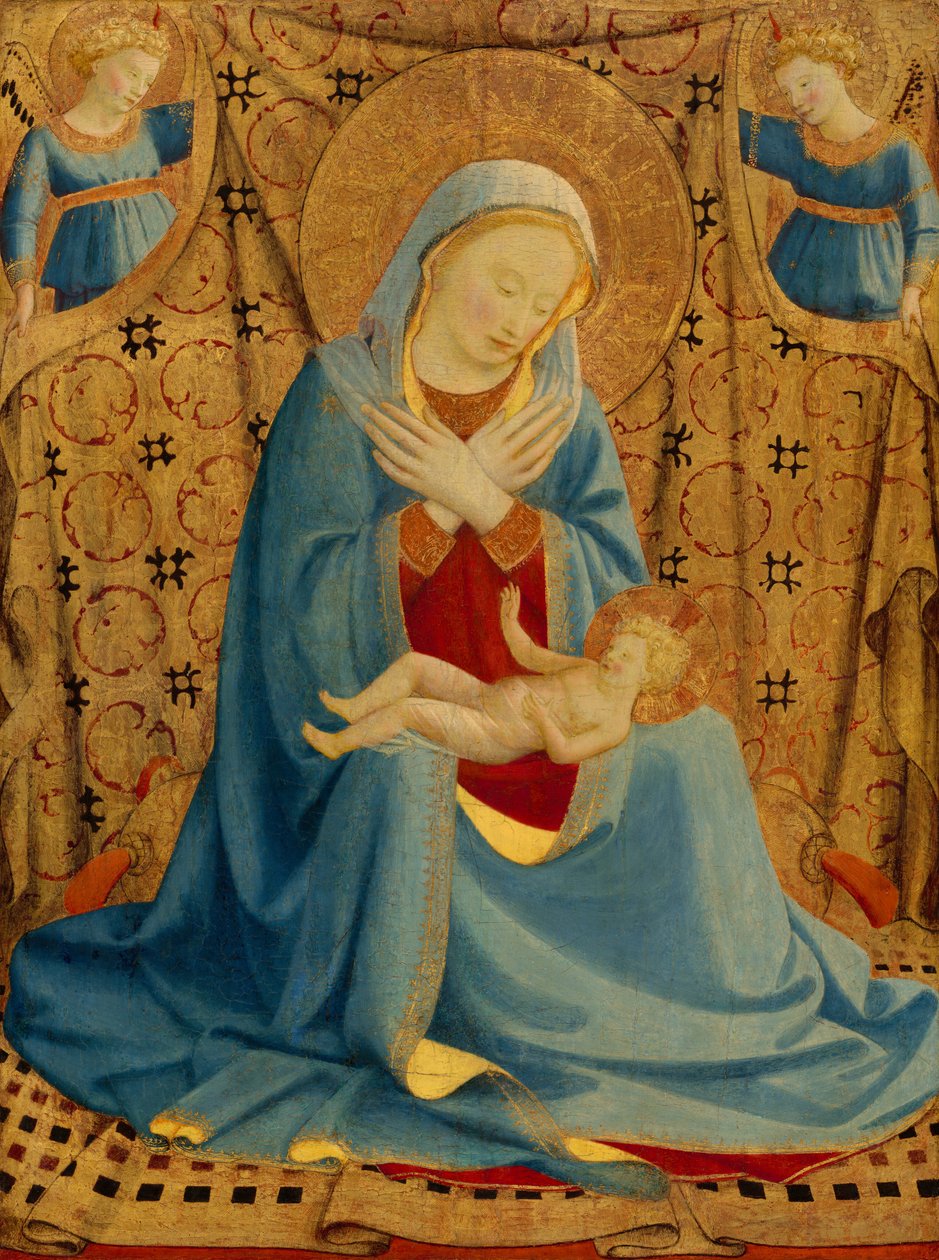 Az alázatosság Madonnája alkotó: Fra Angelico
