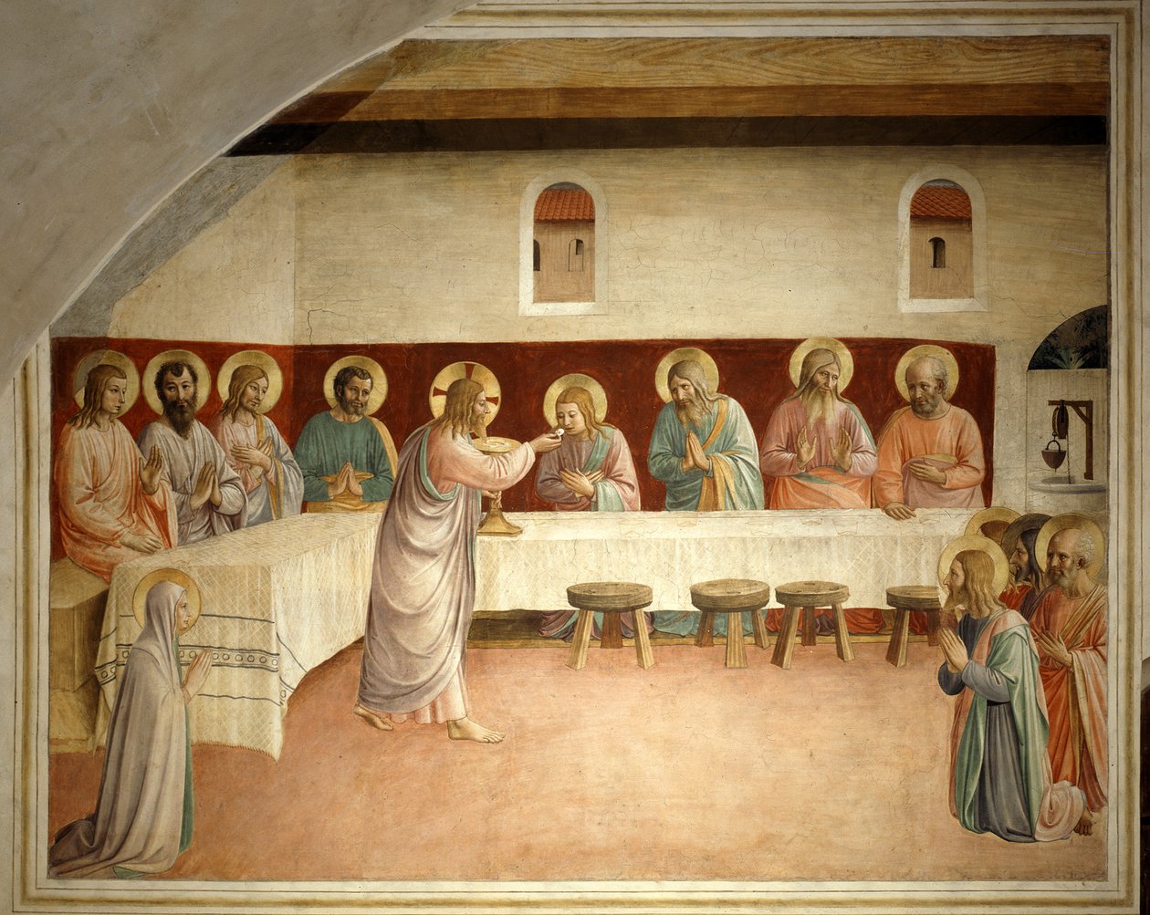 a szentek közössége alkotó: Fra Angelico