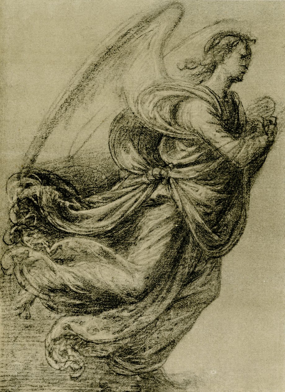 Angyali tanulmány alkotó: Fra Bartolomeo