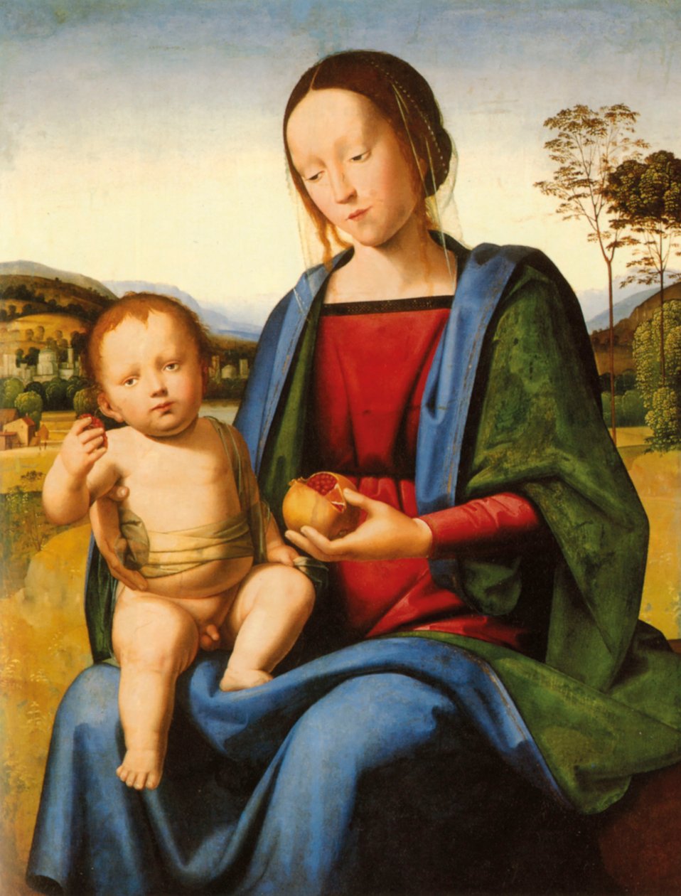 A Madonna és gyermeke alkotó: Fra Bartolomeo