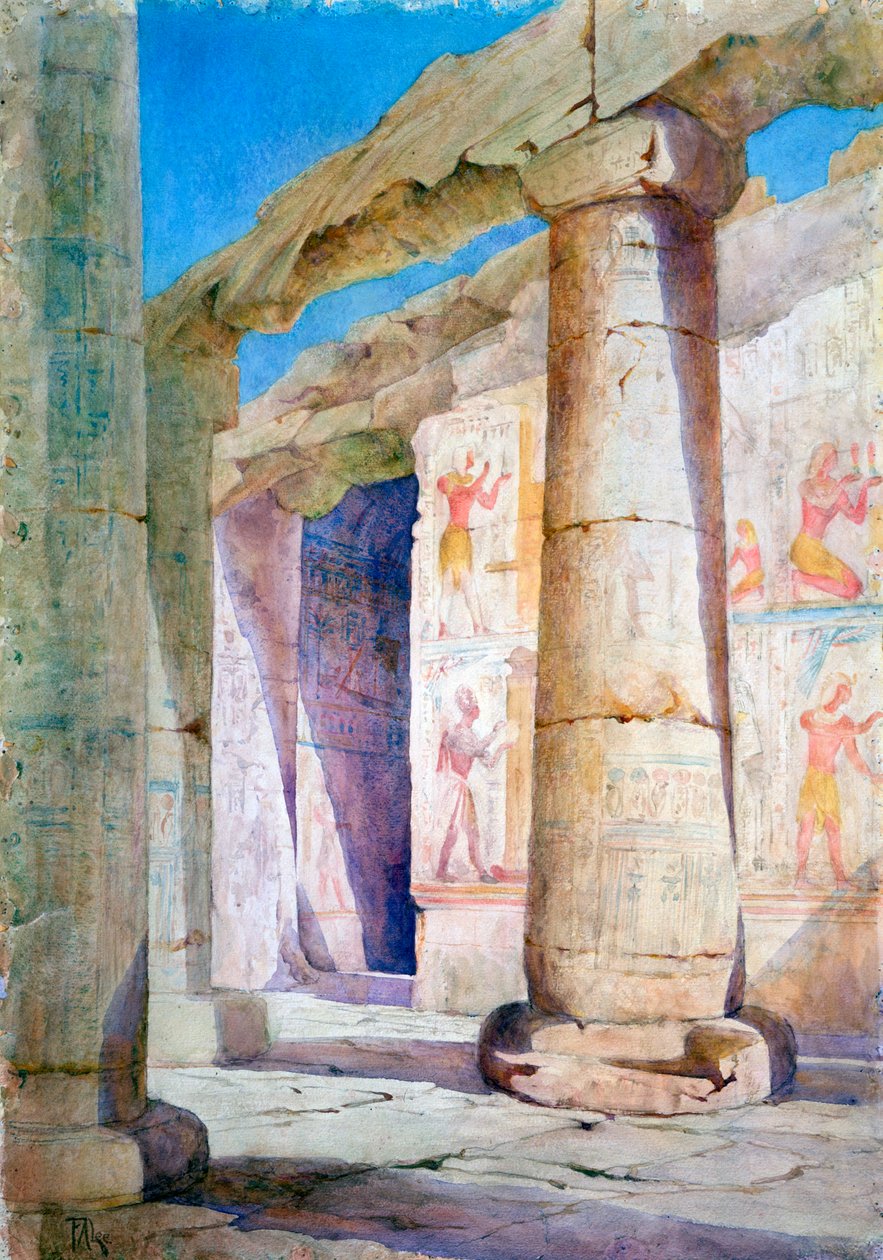 „Egyiptom”, 19. század alkotó: Frances Anne Lee